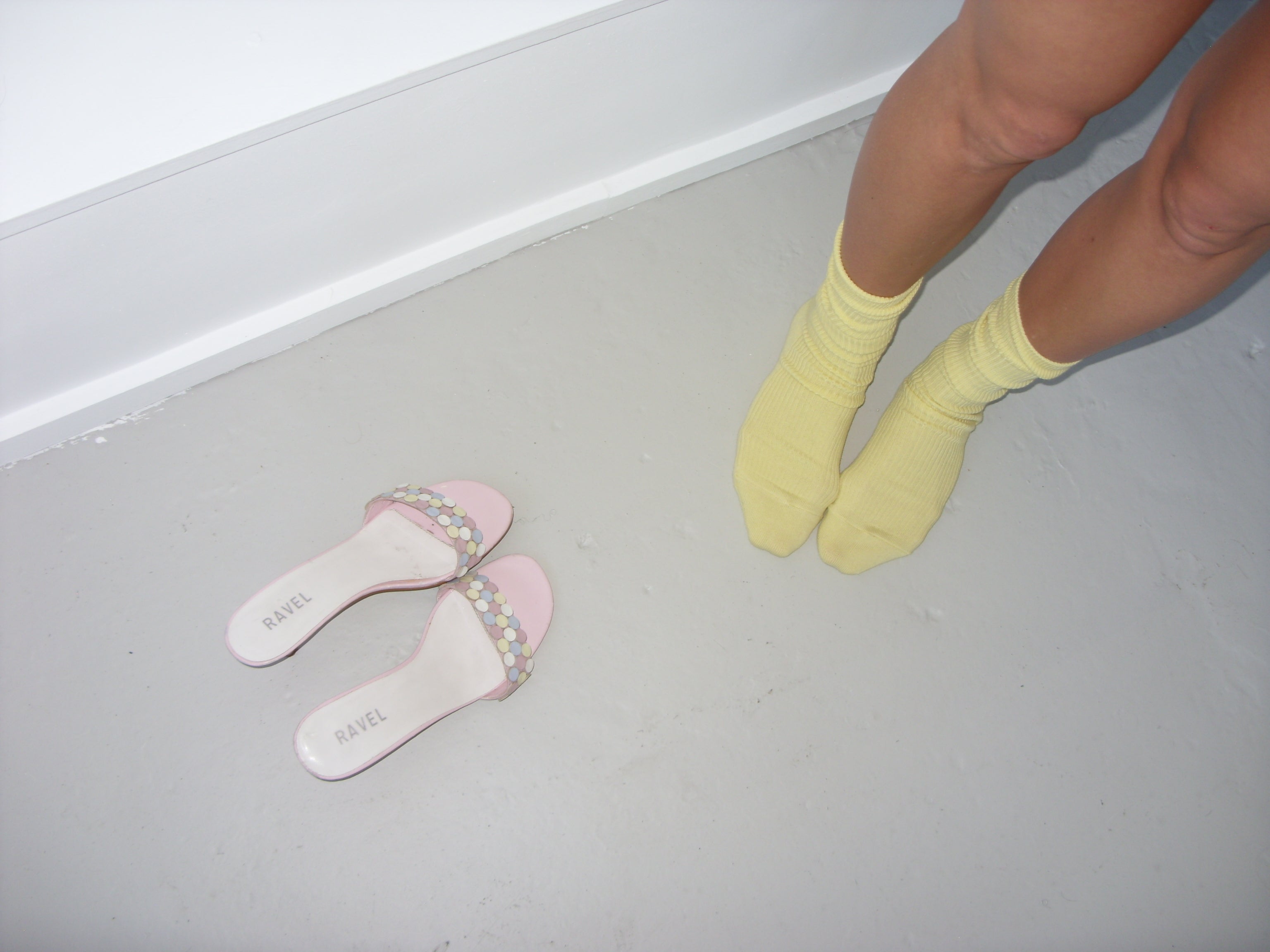 Vintage ravel kitten heels