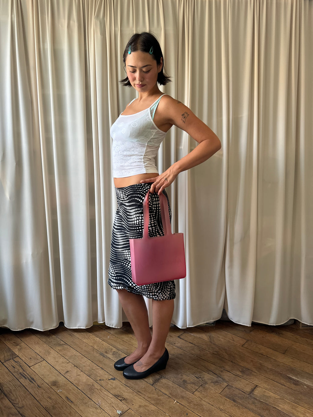 Dolce & Gabbana pinky red jelly bag