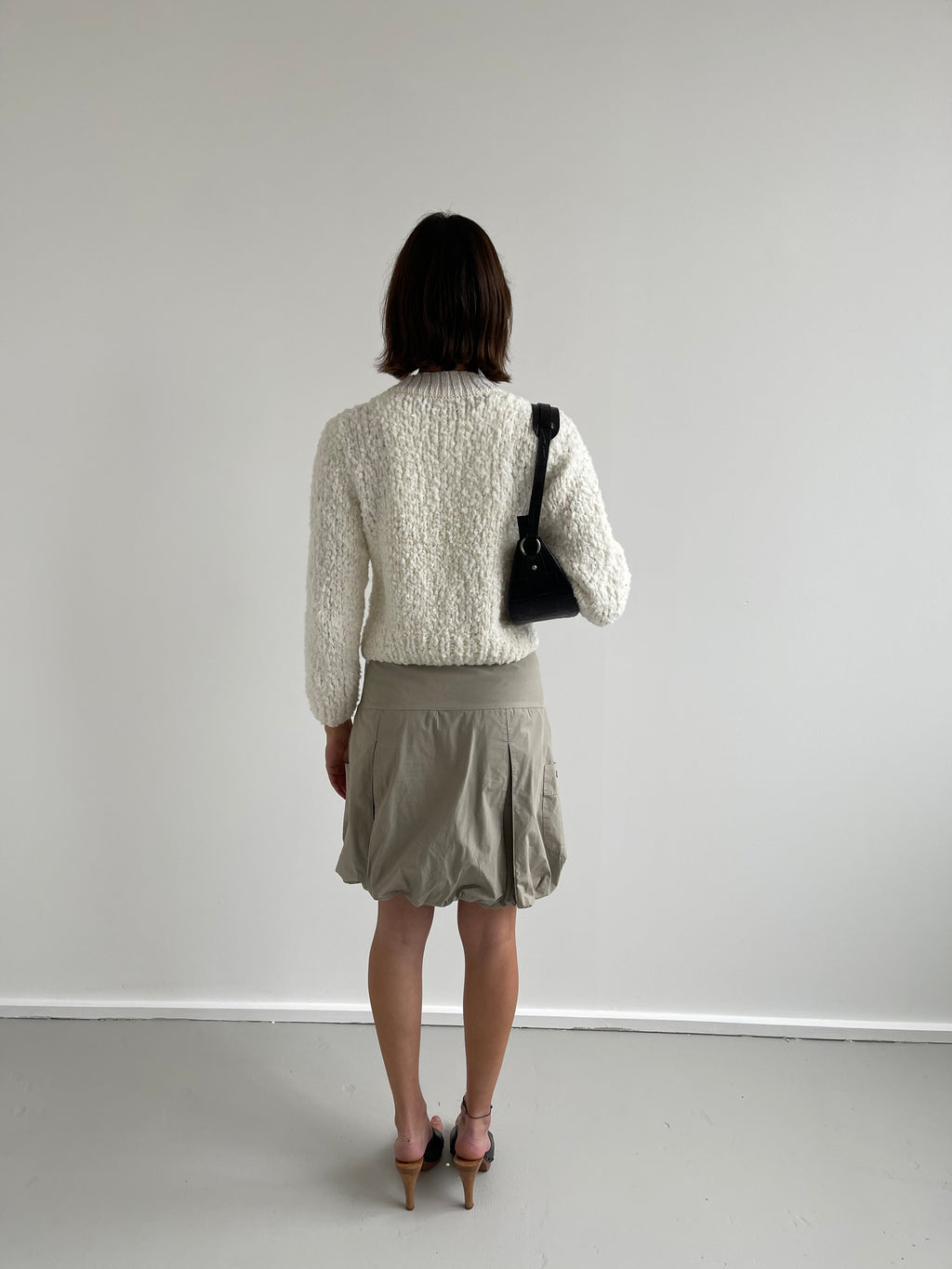 Cream fluffy cardi