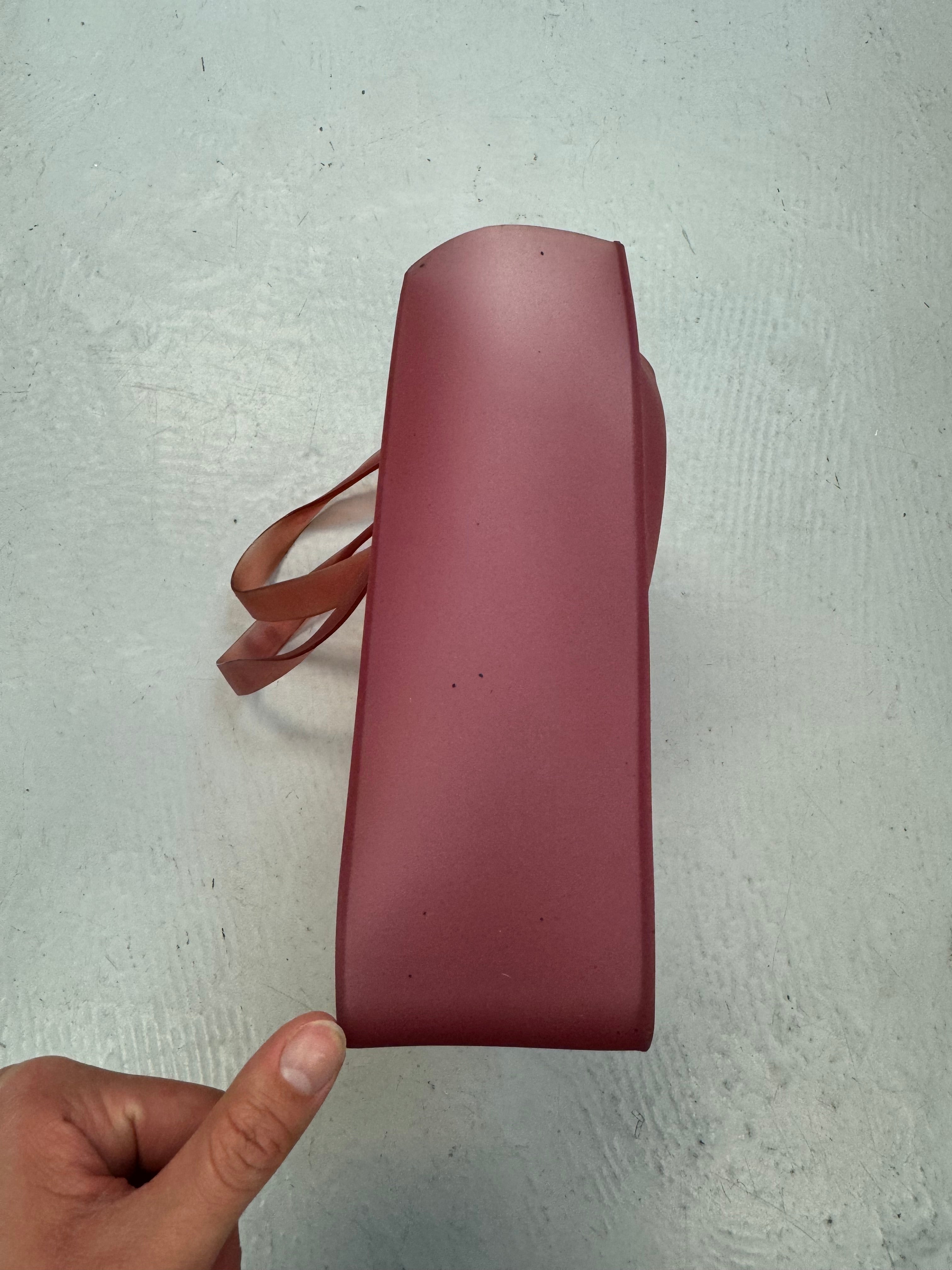 Dolce & Gabbana pinky red jelly bag