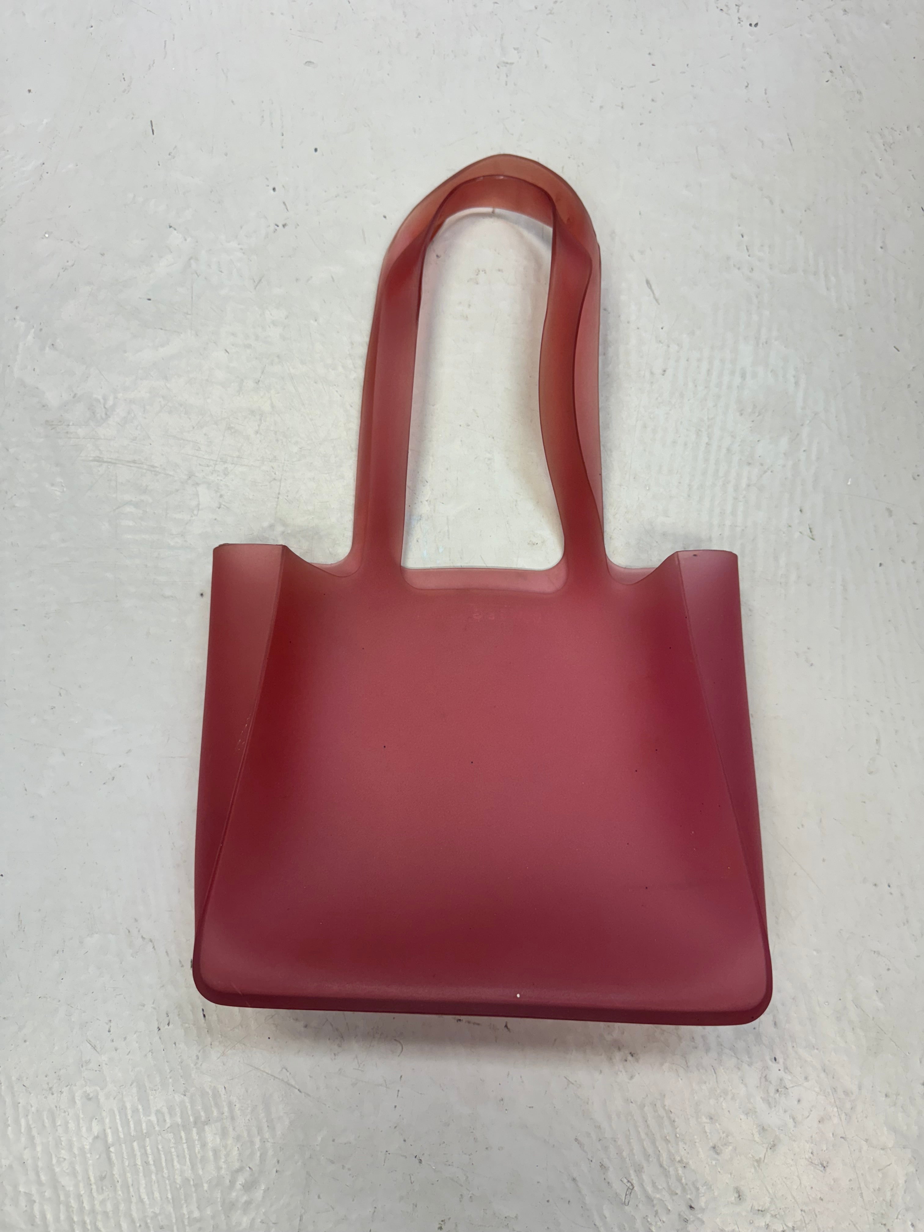 Dolce & Gabbana pinky red jelly bag