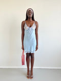 Baby blue cami dress