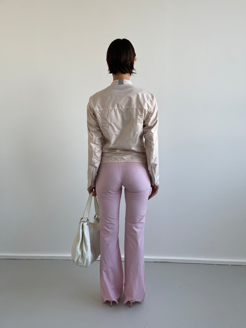 Belstaff baby pink lightweight jacket