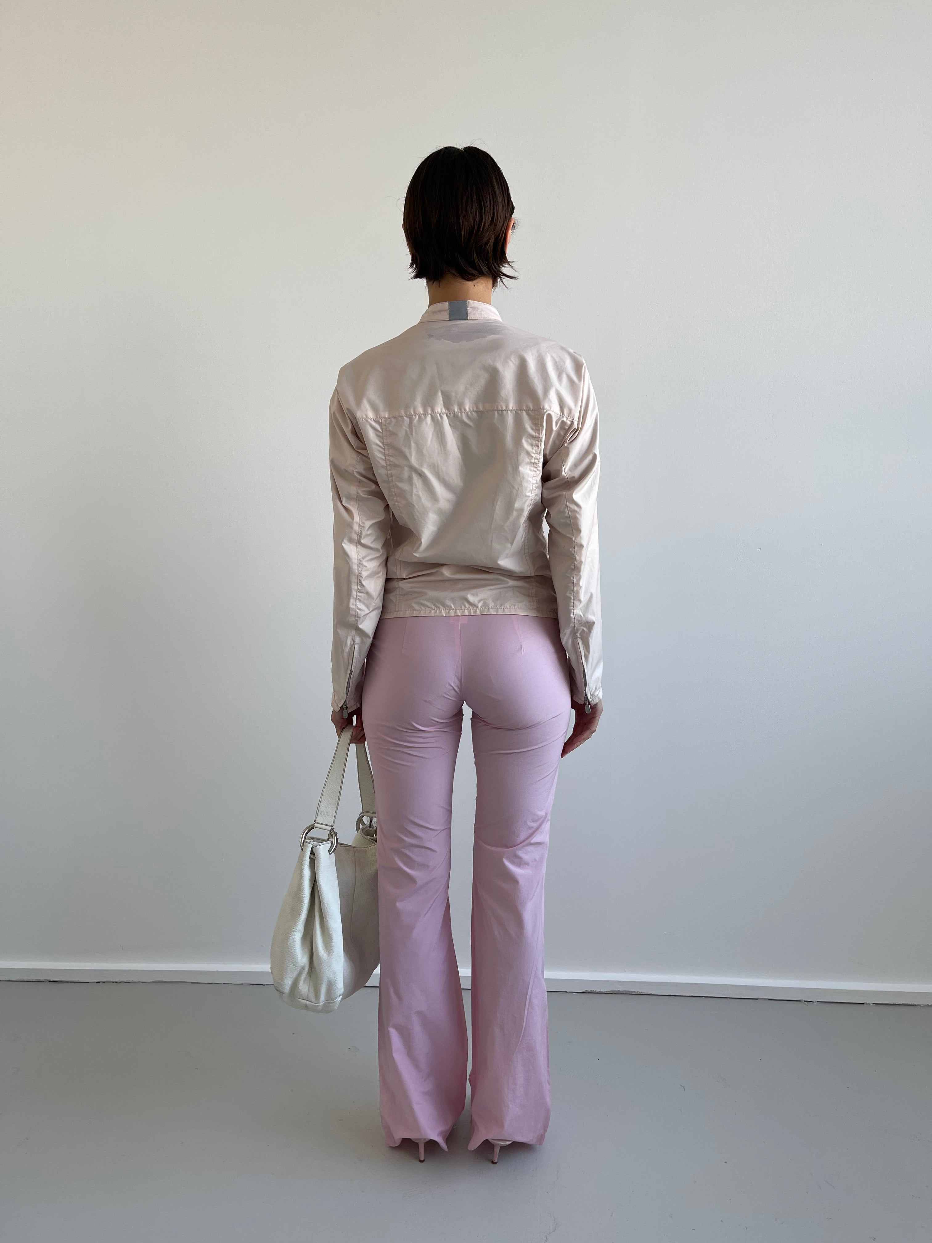 Belstaff baby pink lightweight jacket