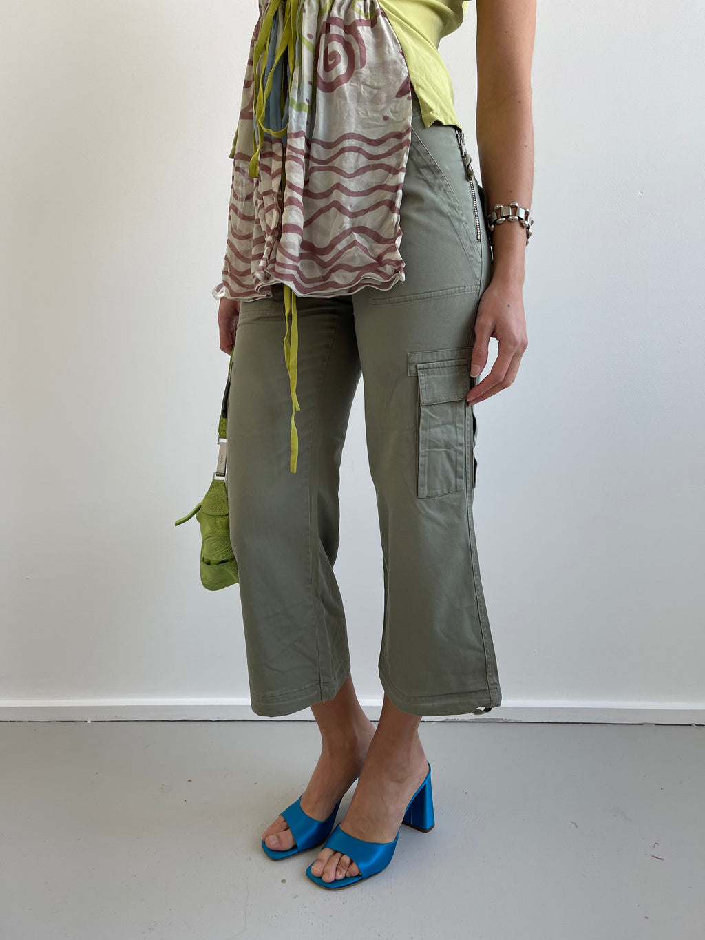 Max & Co Khaki cut off capris