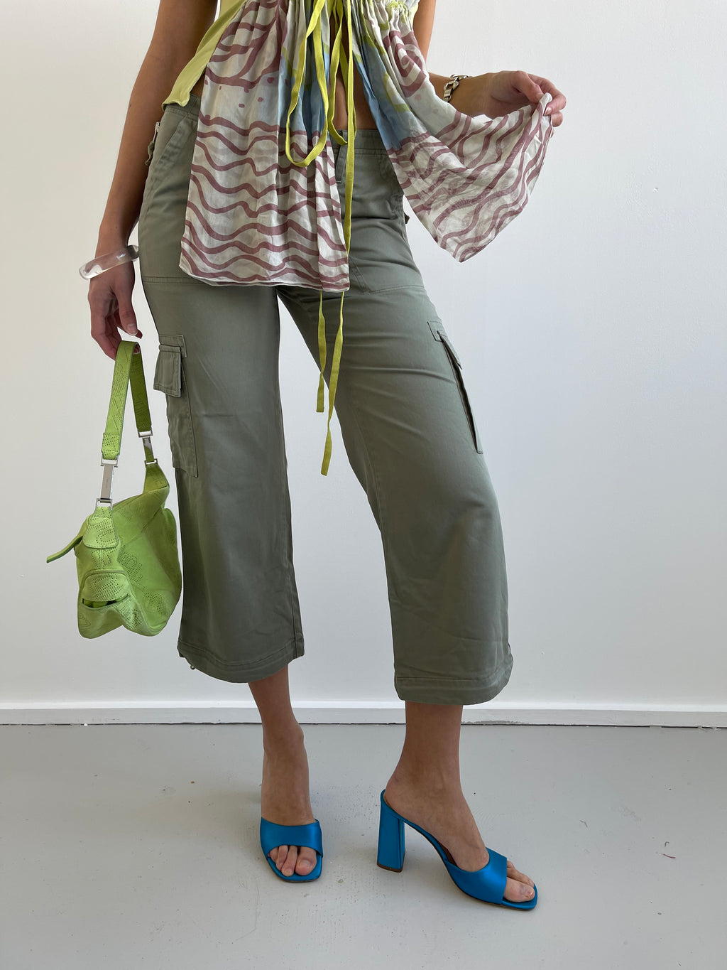 Max & Co Khaki cut off capris