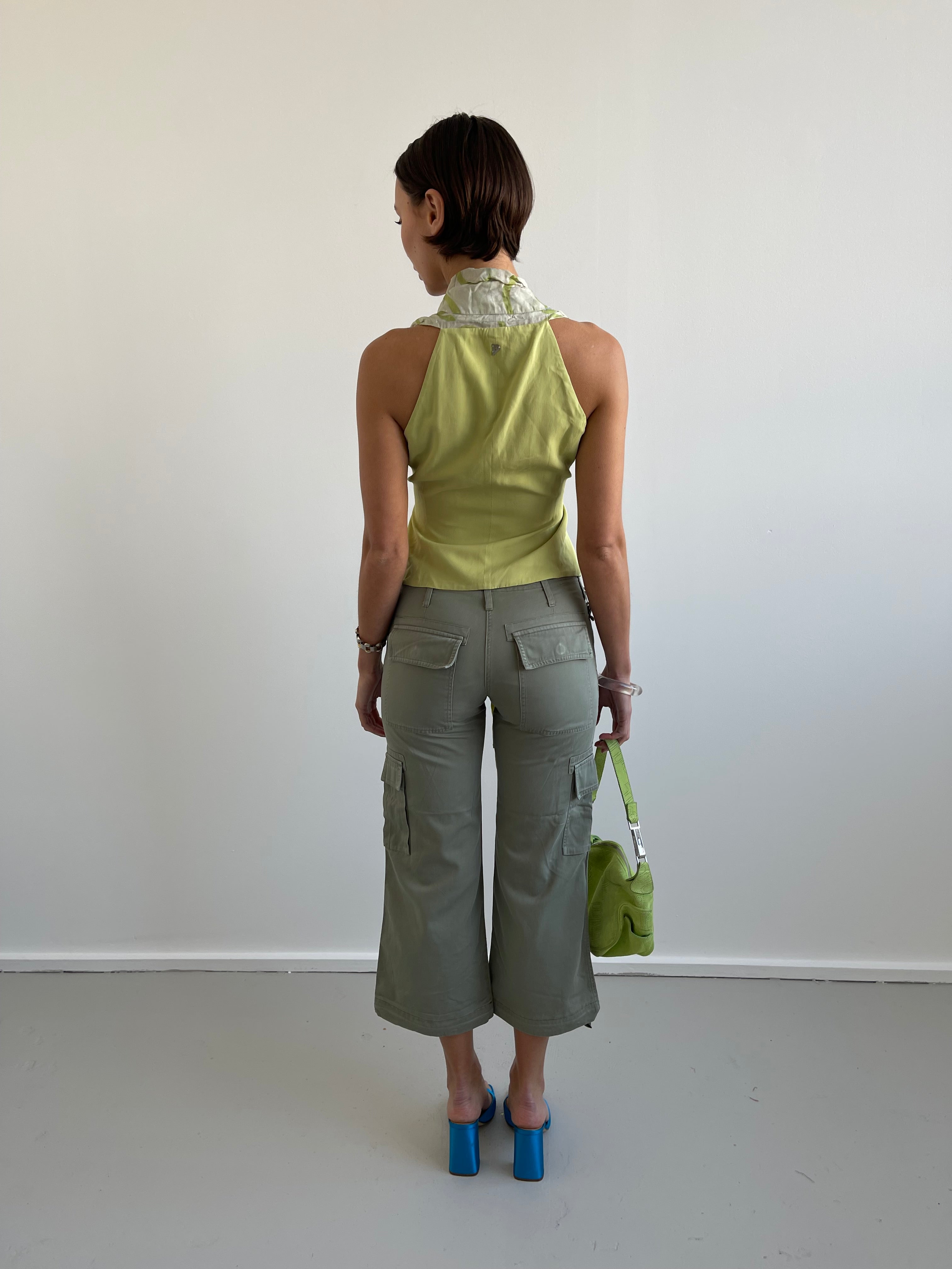 Max & Co Khaki cut off capris