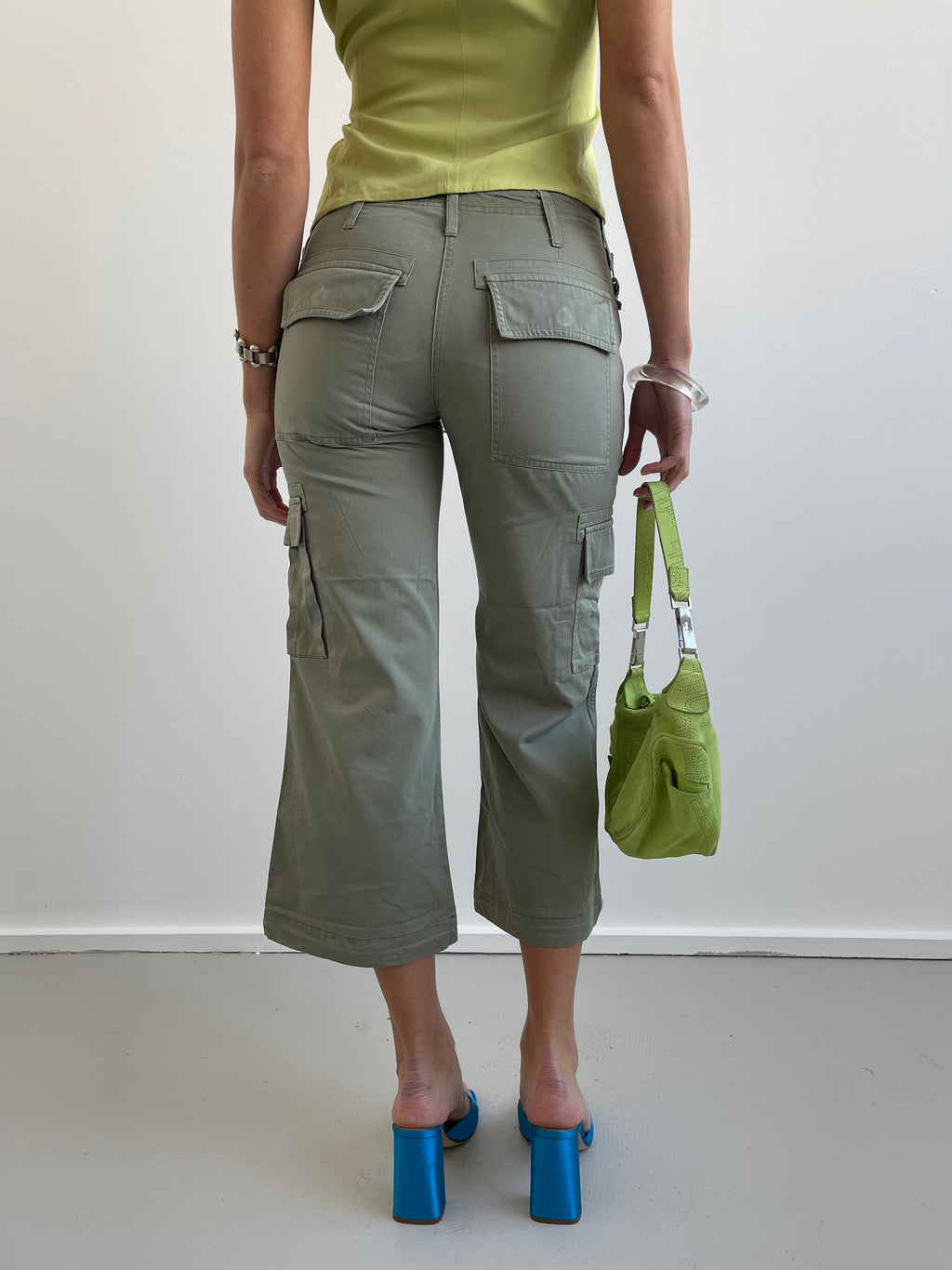 Max & Co Khaki cut off capris
