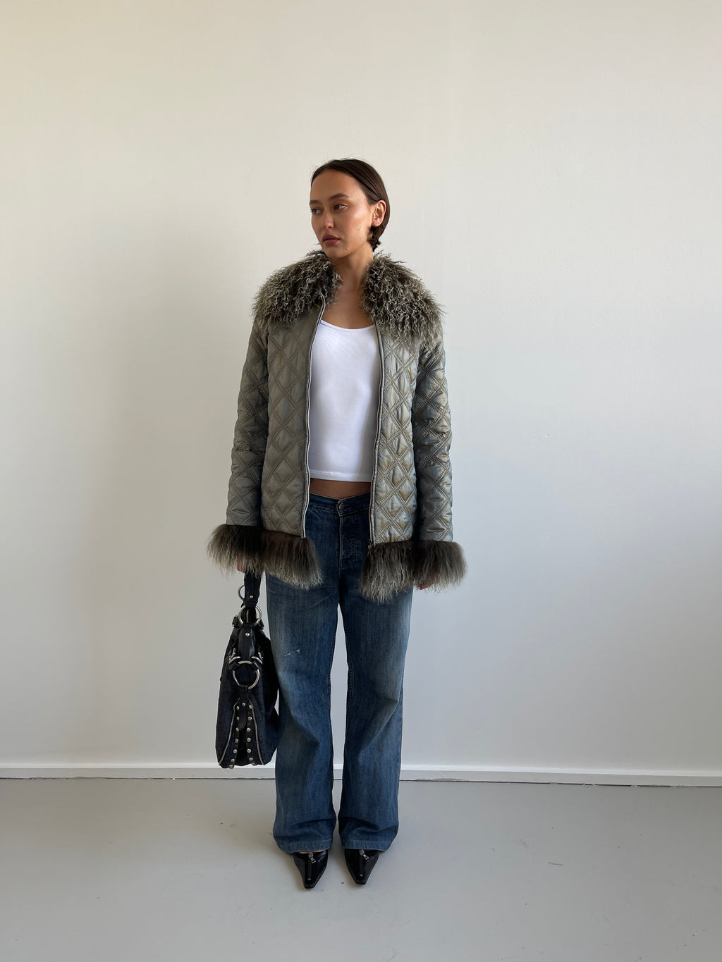 lightweight Spring afghan coat