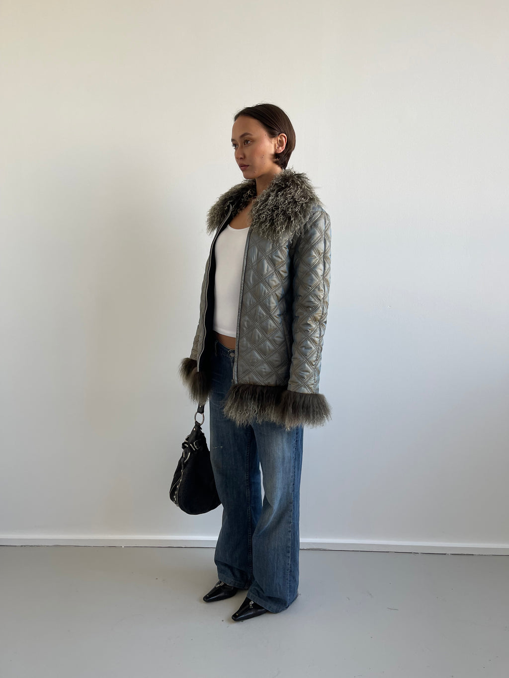 lightweight Spring afghan coat