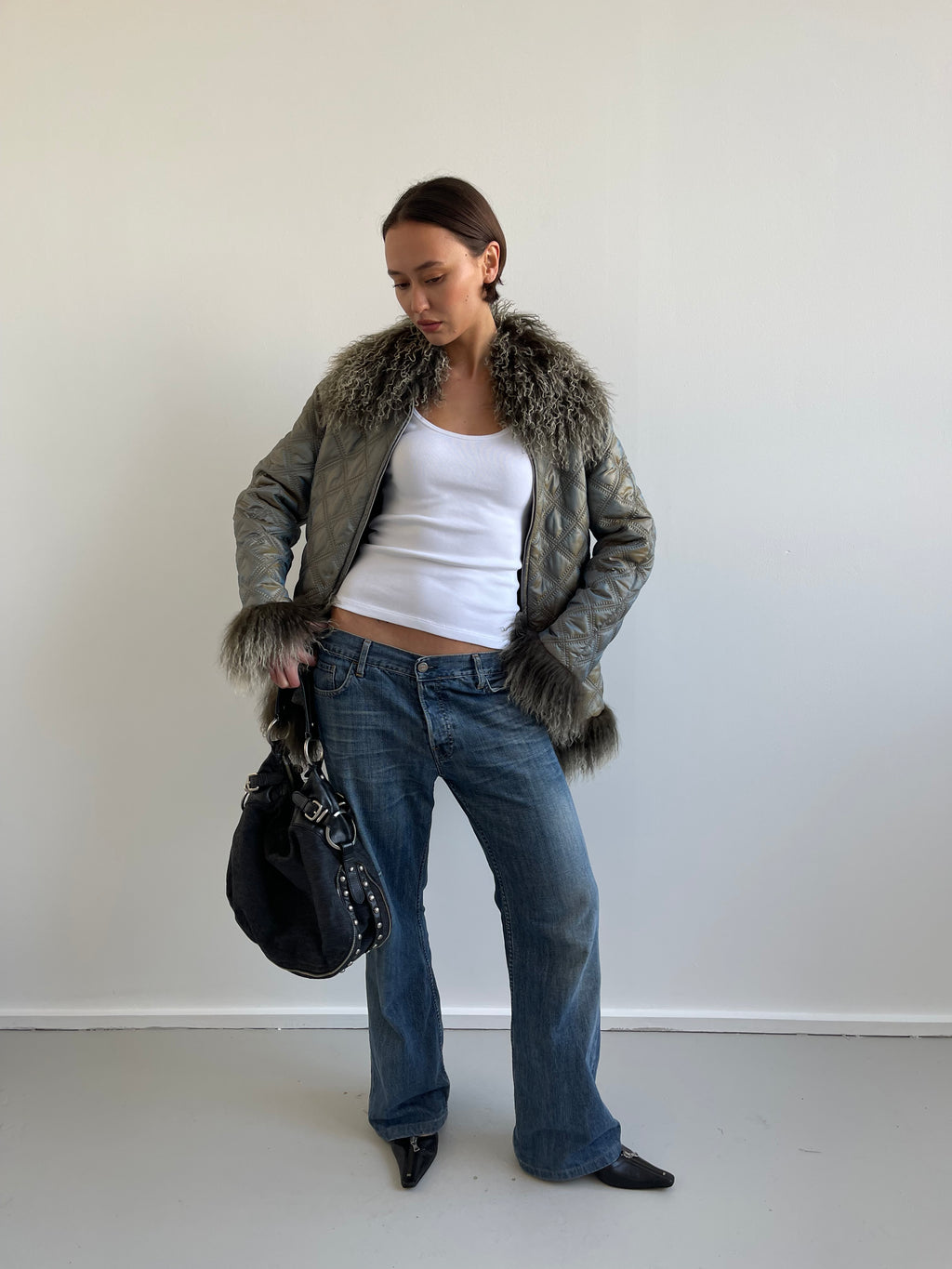 lightweight Spring afghan coat