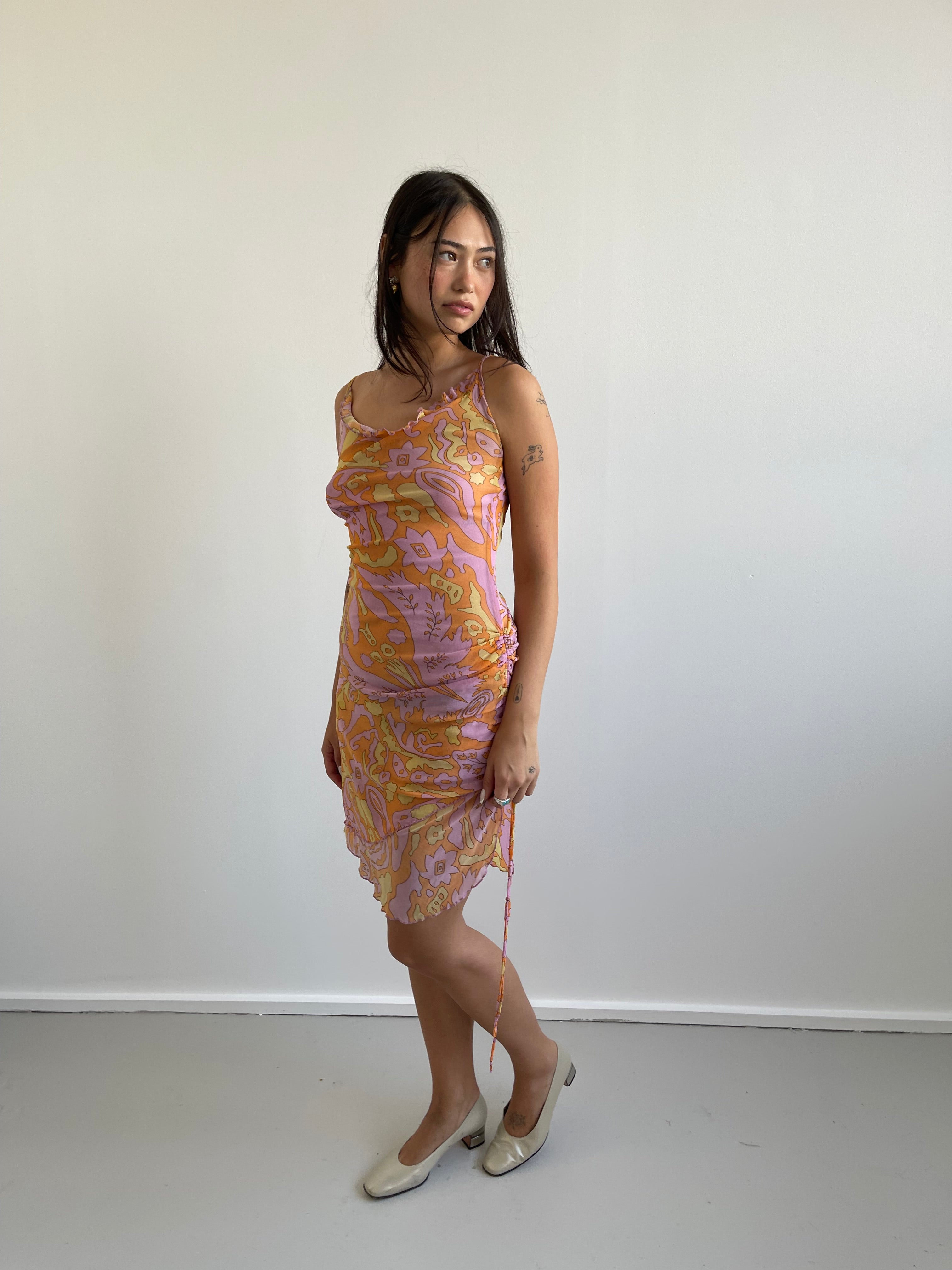 00s does 60s midi dress