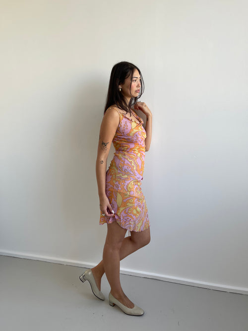 00s does 60s midi dress