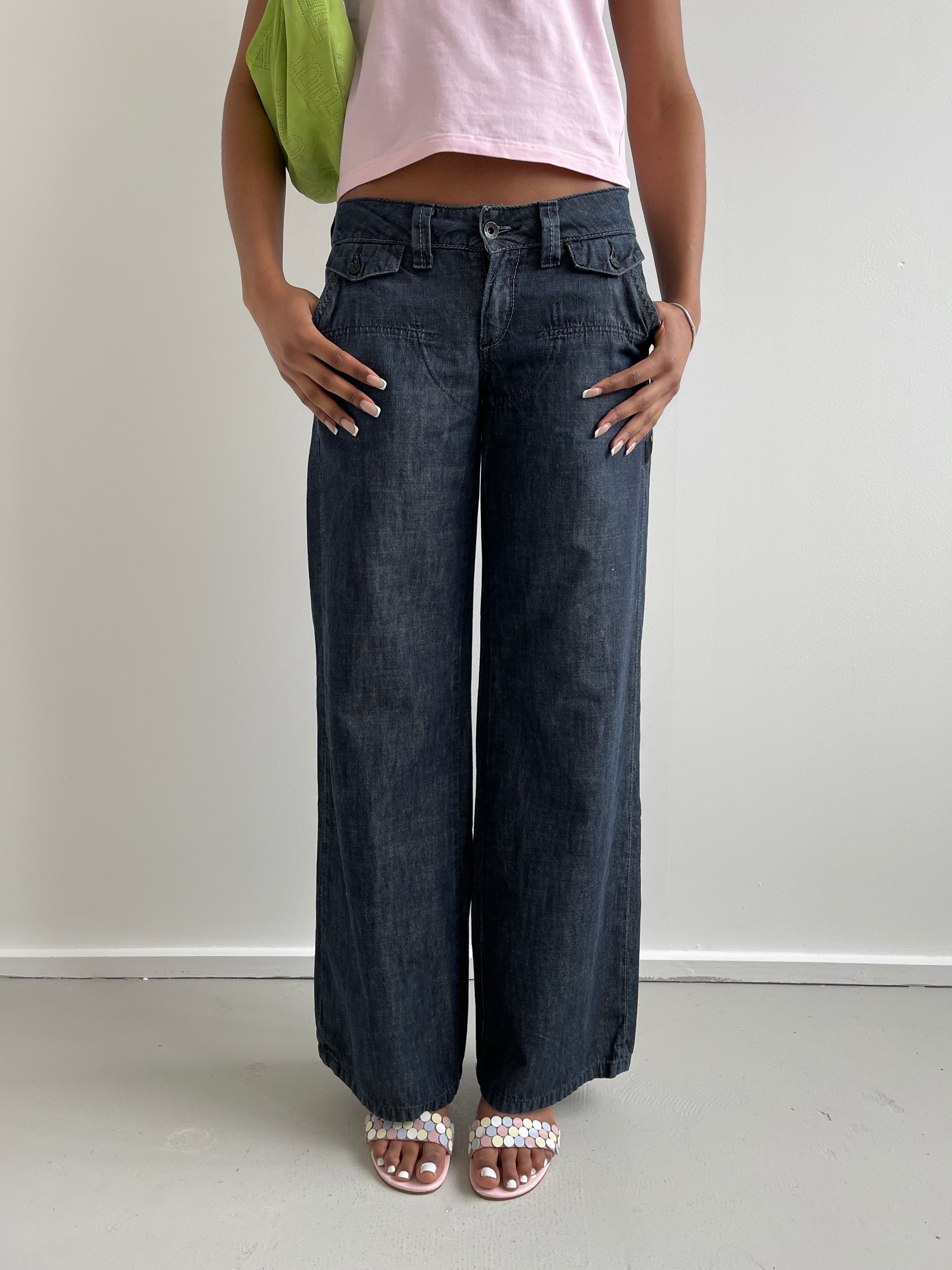 G-Star Raw denim straight leg baggy jeans