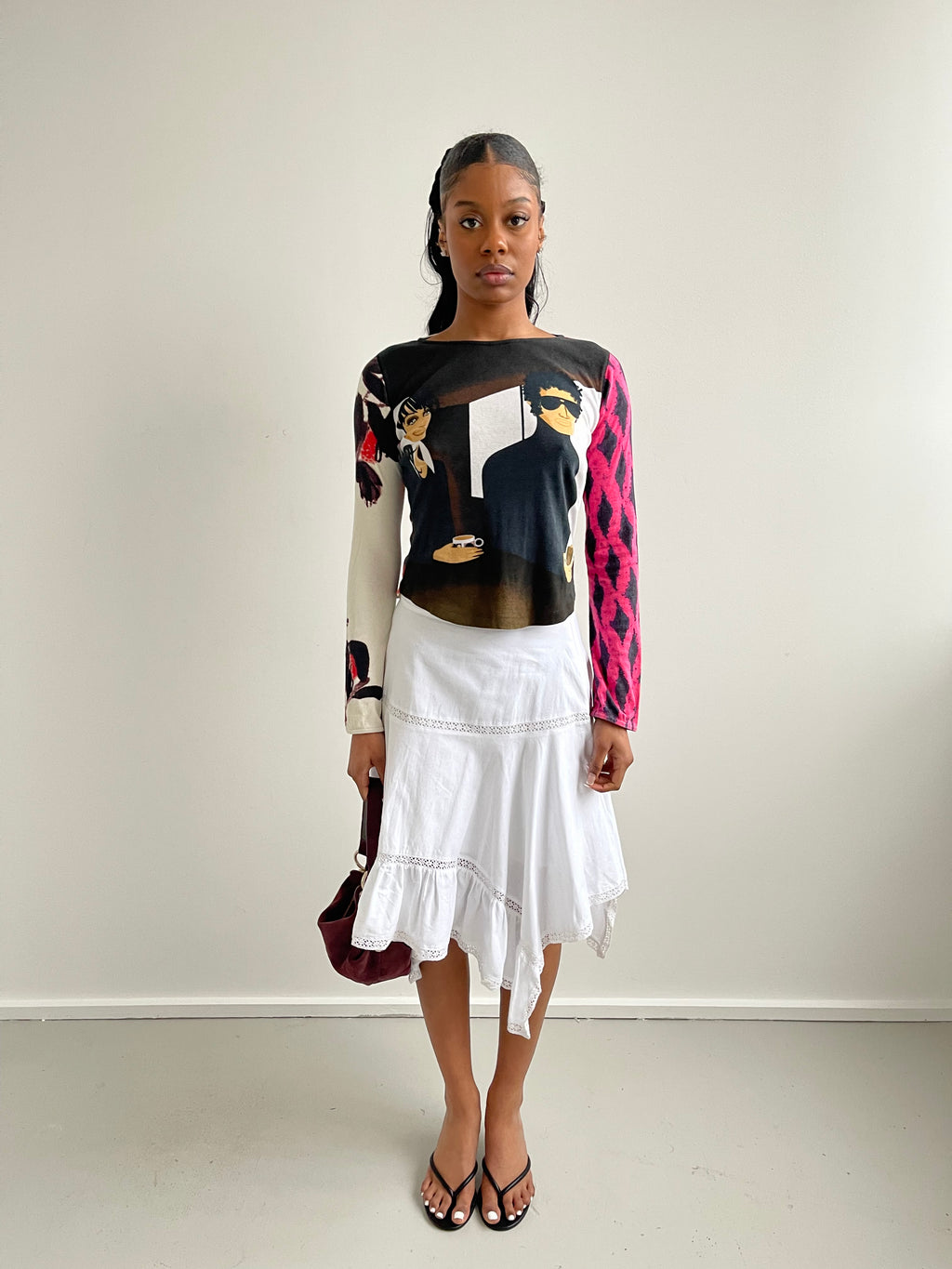 Custo Barcelona long sleeved graphic t-shirt