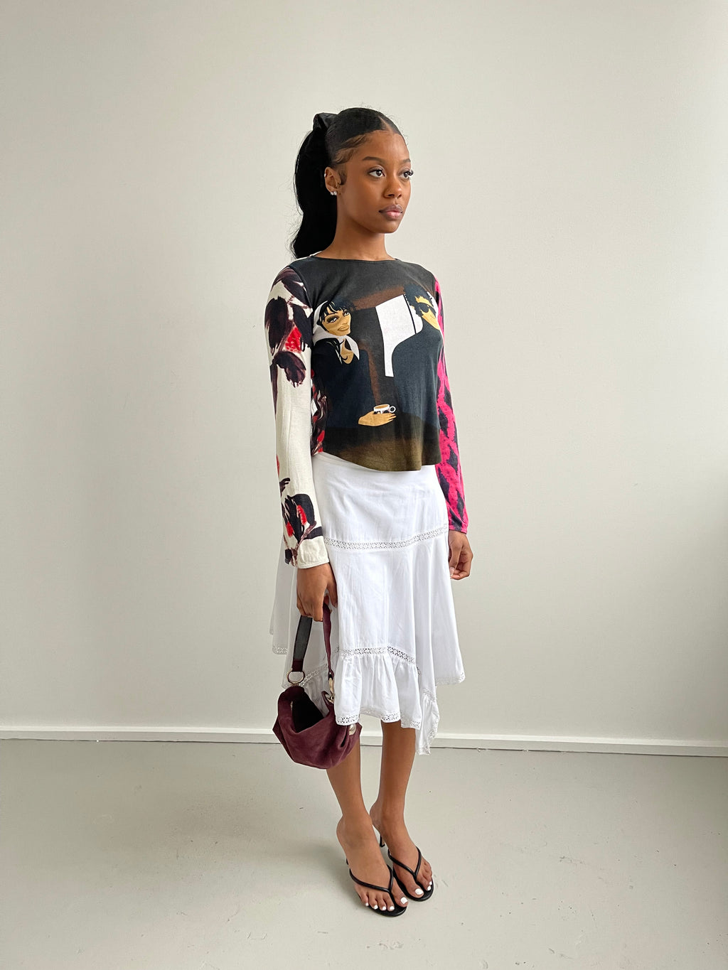 Custo Barcelona long sleeved graphic t-shirt