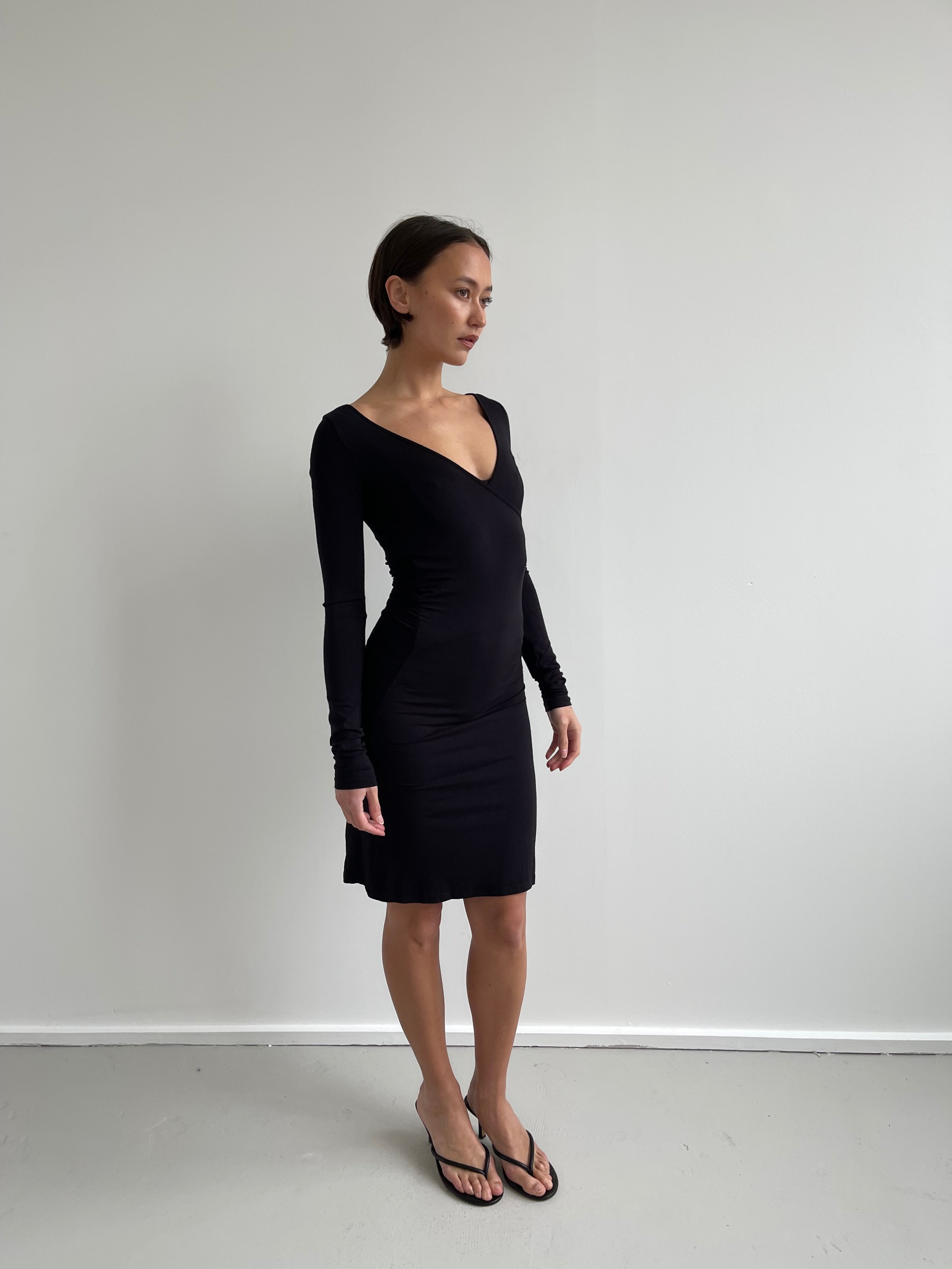 Killah black long sleeved dress