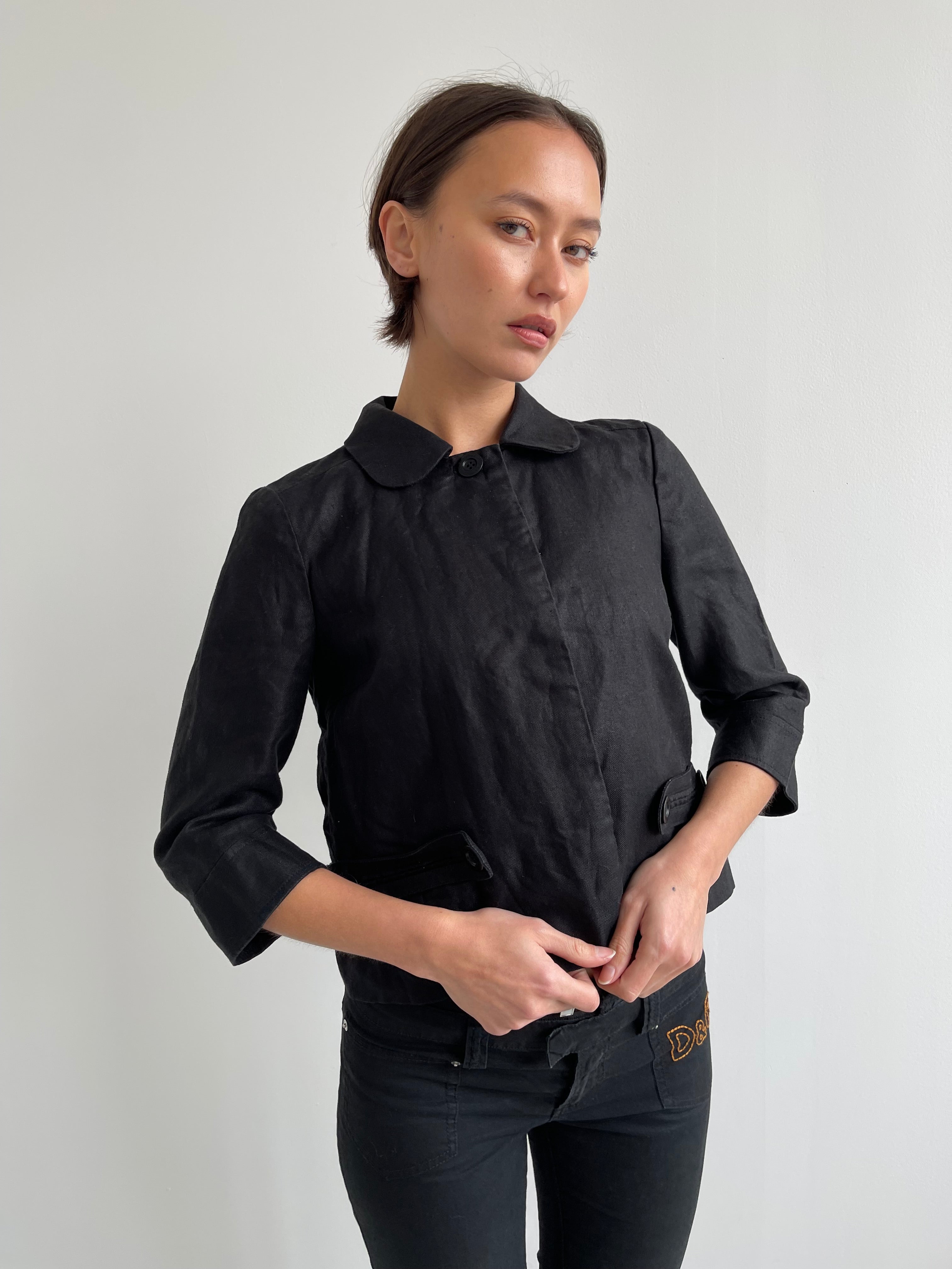 See by Chloe black light weight pea coat