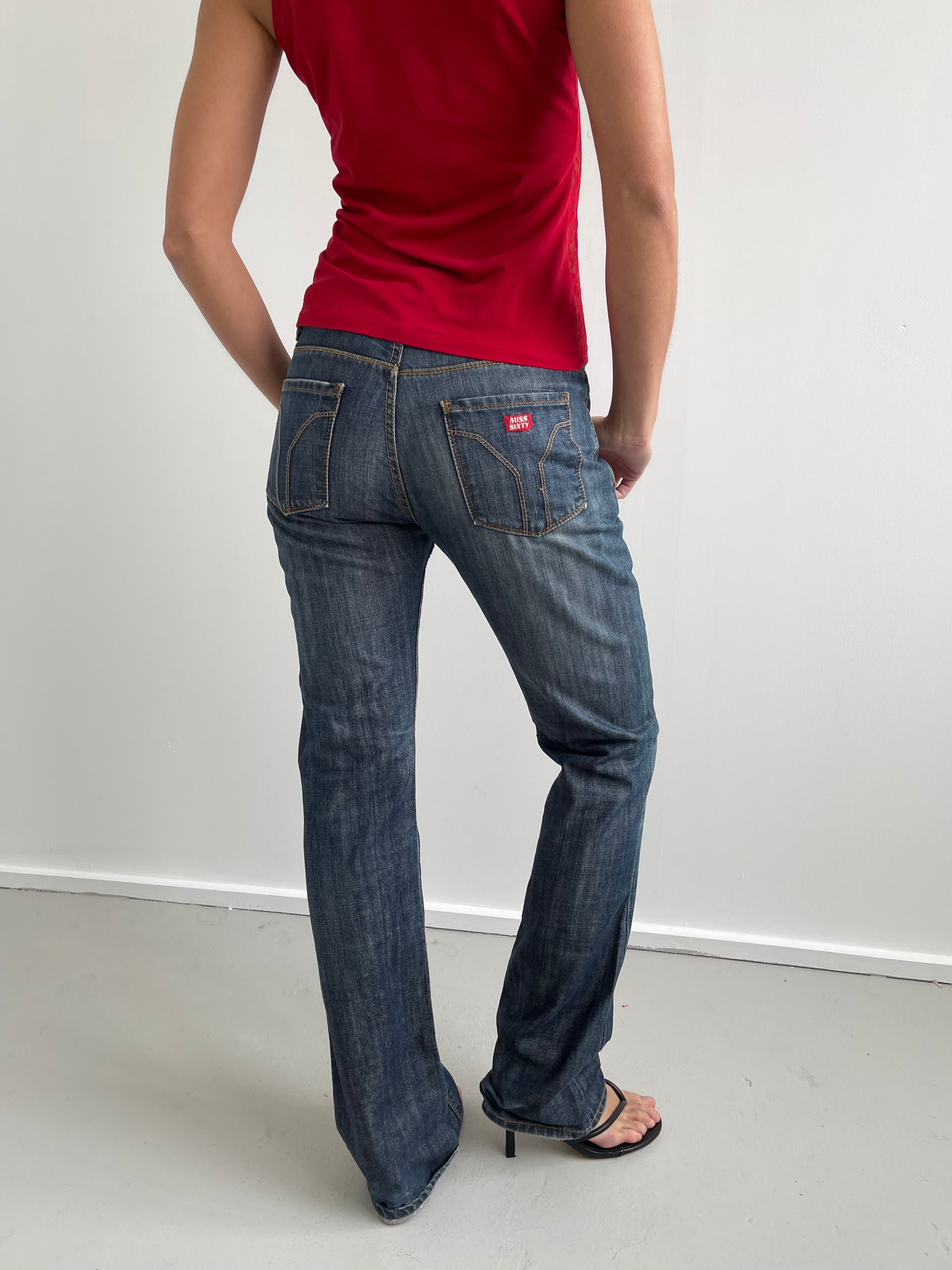 Miss Sixty low rise bootcut jeans