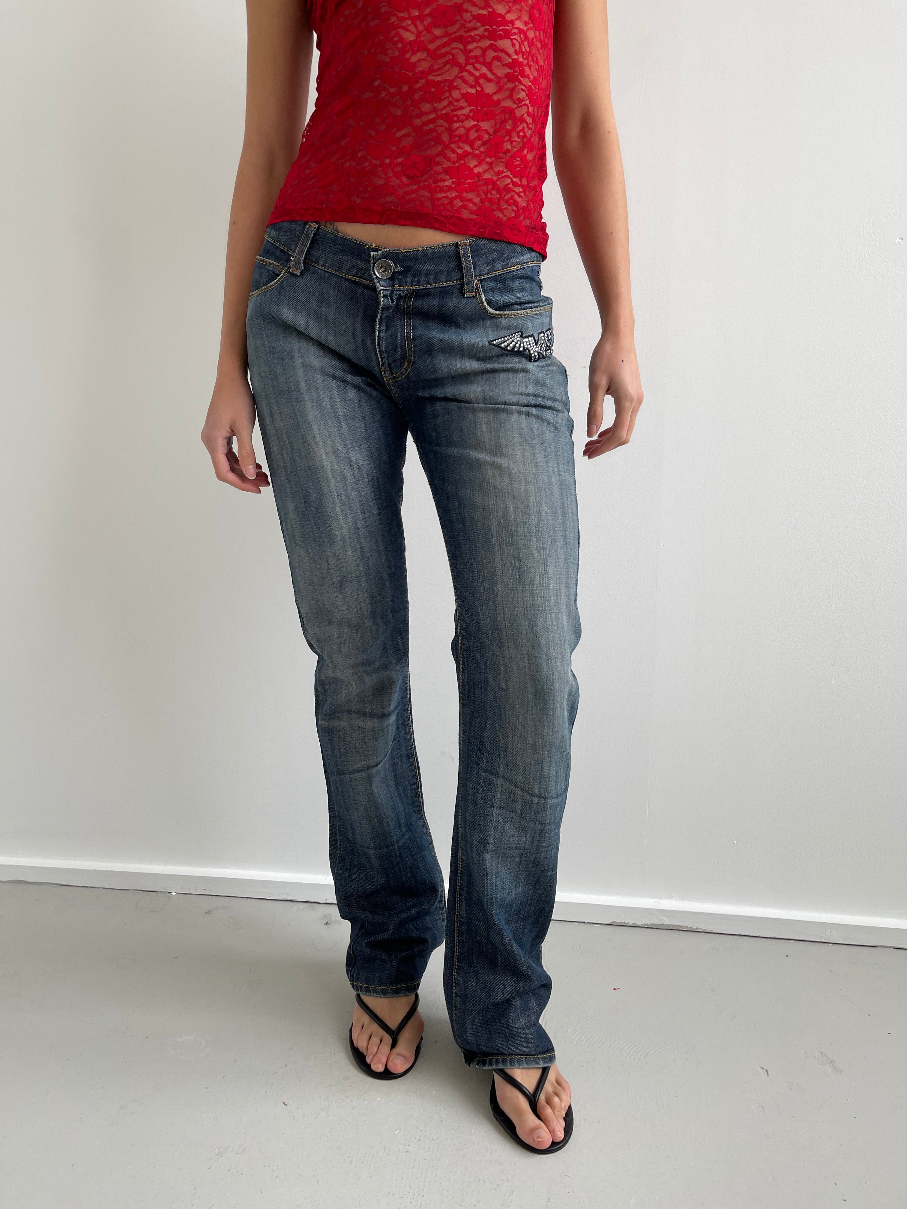Miss Sixty low rise bootcut jeans