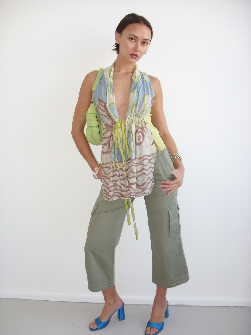 Max & Co Khaki cut off capris