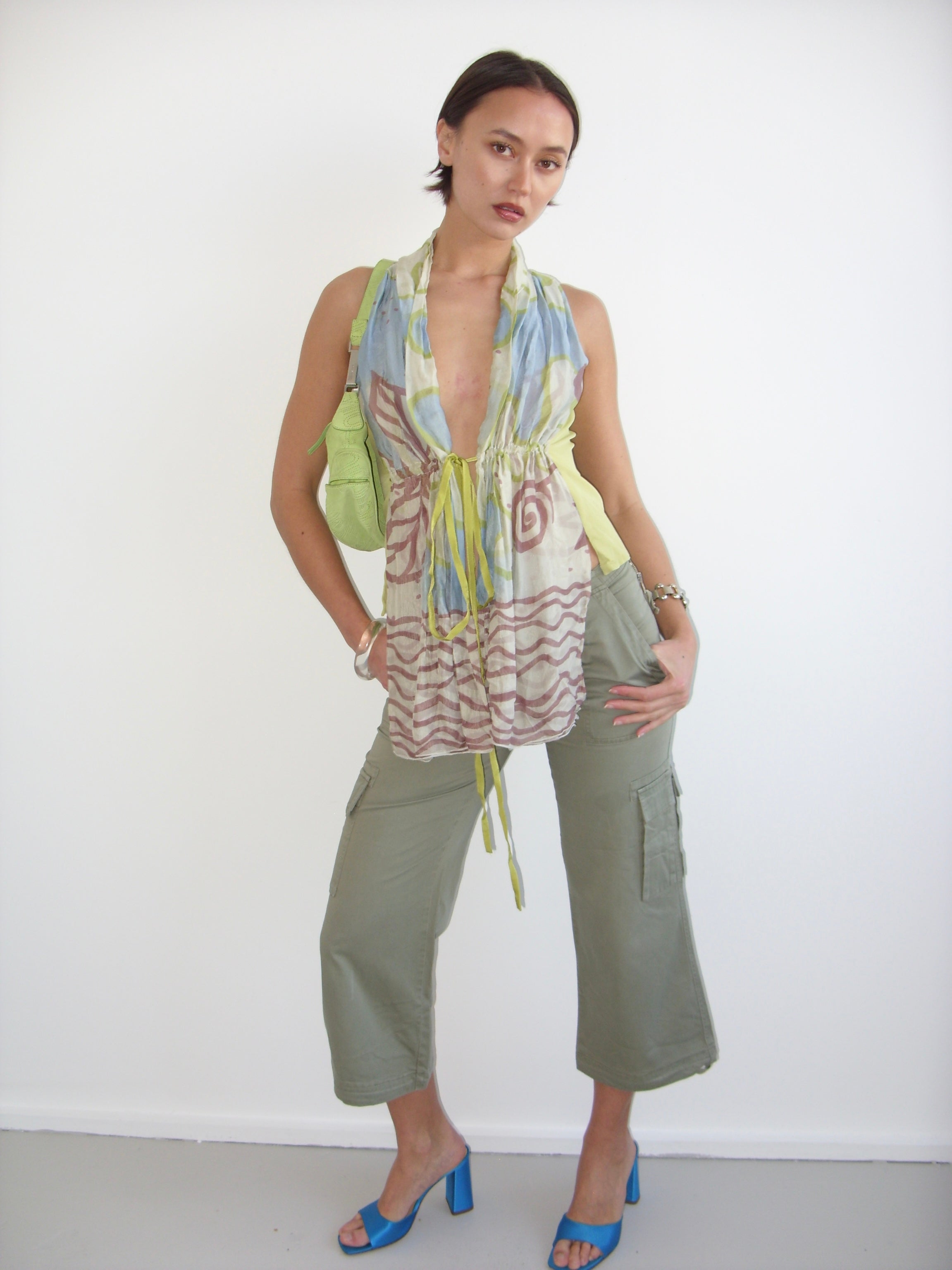 Max & Co Khaki cut off capris