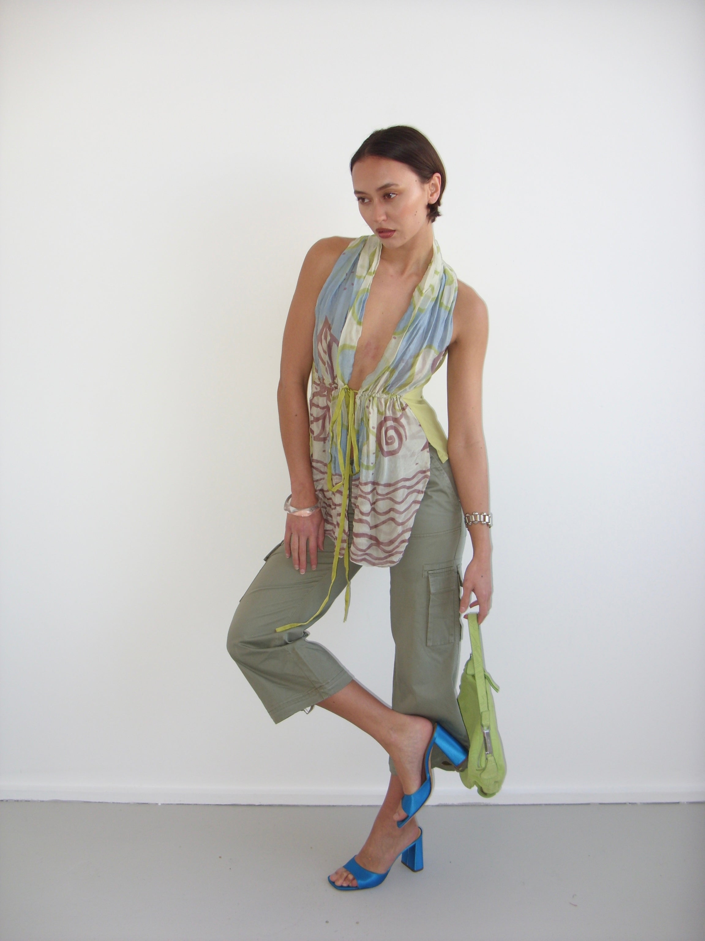 Max & Co Khaki cut off capris