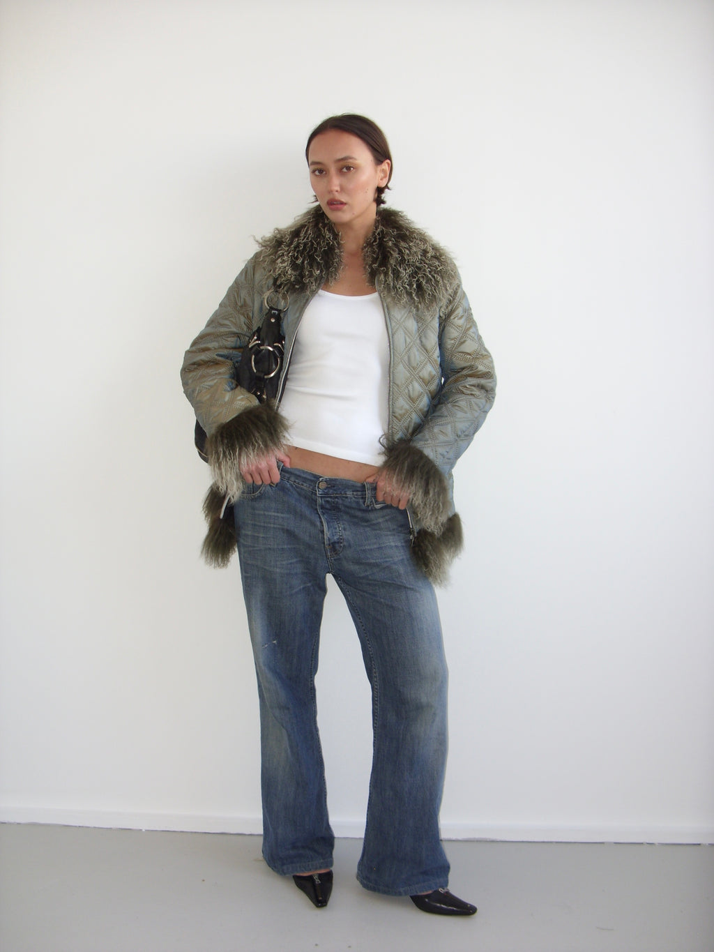 lightweight Spring afghan coat