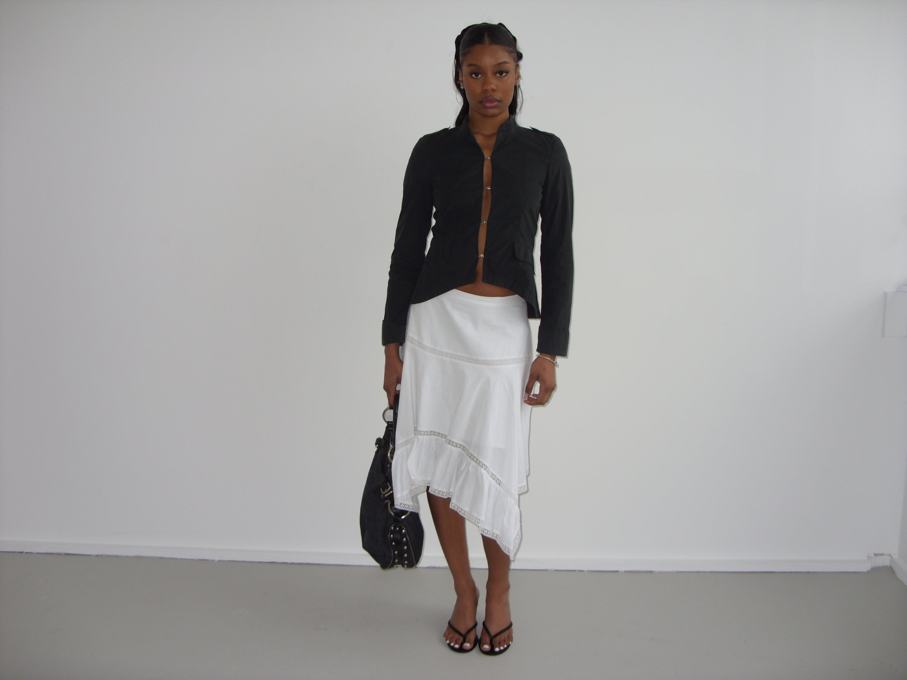 Hugo Boss charcoal grey/black hook light jacket